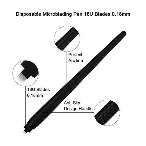 Black Disposable Microblading Manual Pen (U18 0.20mm)